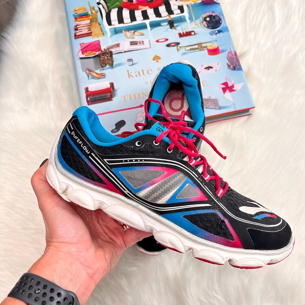Brooks Kids Sneakers - Black, Blue, Pink